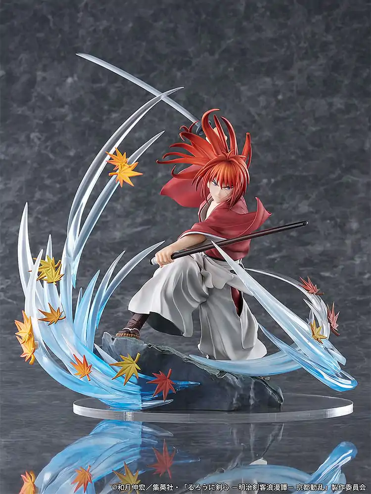 Rurouni Kenshin: Meiji Kenkaku Romantan Kyoto Douran PVC Socha 1/7 Kenshin Himura Souryusen Ver. 27 cm fotografii produktu