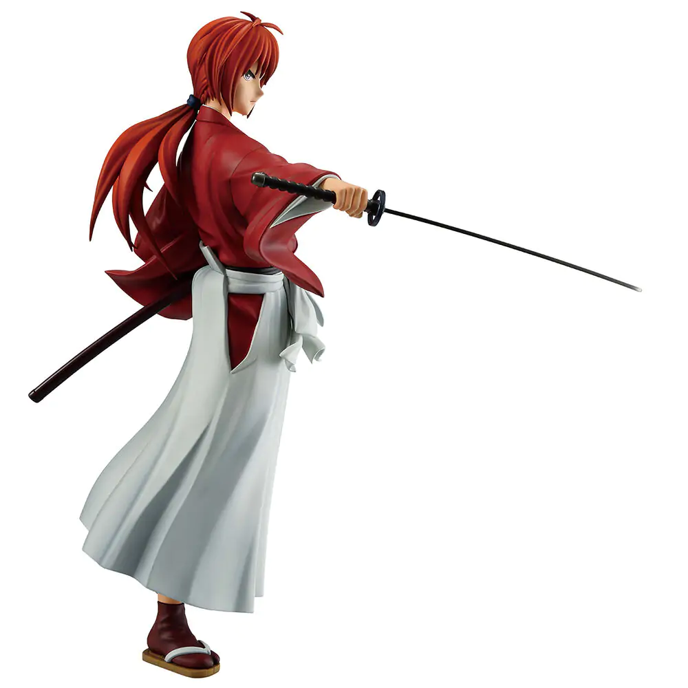 Rurouni Kenshin Meiji Swordsman Romantic Story Kenshin Himura Ichibansho figurka 24 cm fotografii produktu