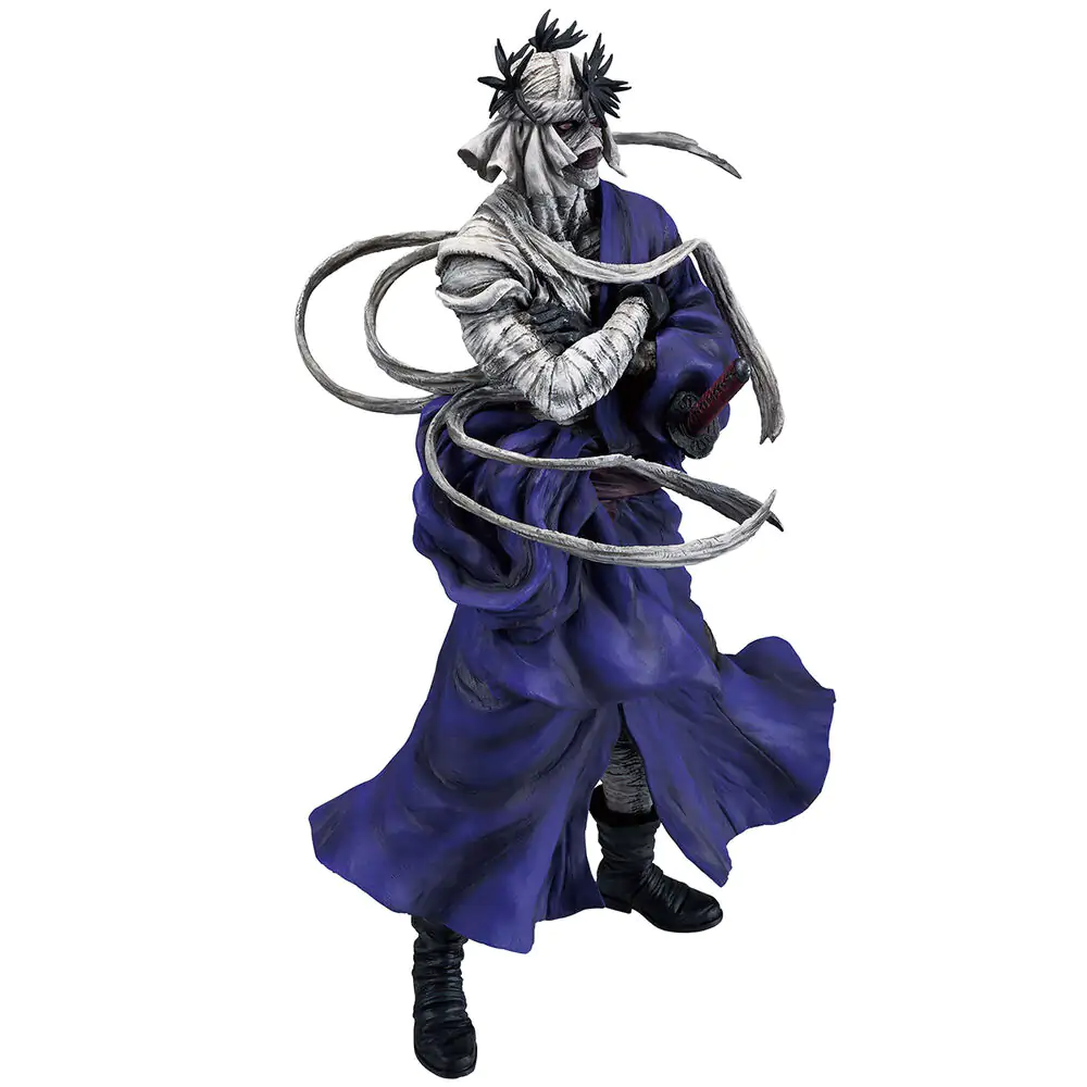 Rurouni Kenshin Meiji Swordsman Romantic Story Makoto Shishio Ichibansho figurka 25 cm fotografii produktu