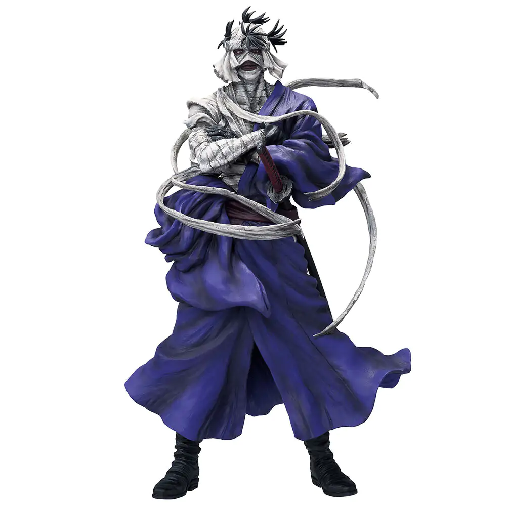 Rurouni Kenshin Meiji Swordsman Romantic Story Makoto Shishio Ichibansho figurka 25 cm fotografii produktu
