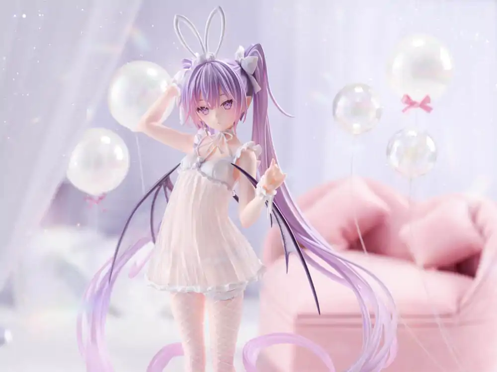 Rurudo Original Character PVC socha 1/7 Eve Usamimi Lingerie Ver. 27 cm fotografii produktu
