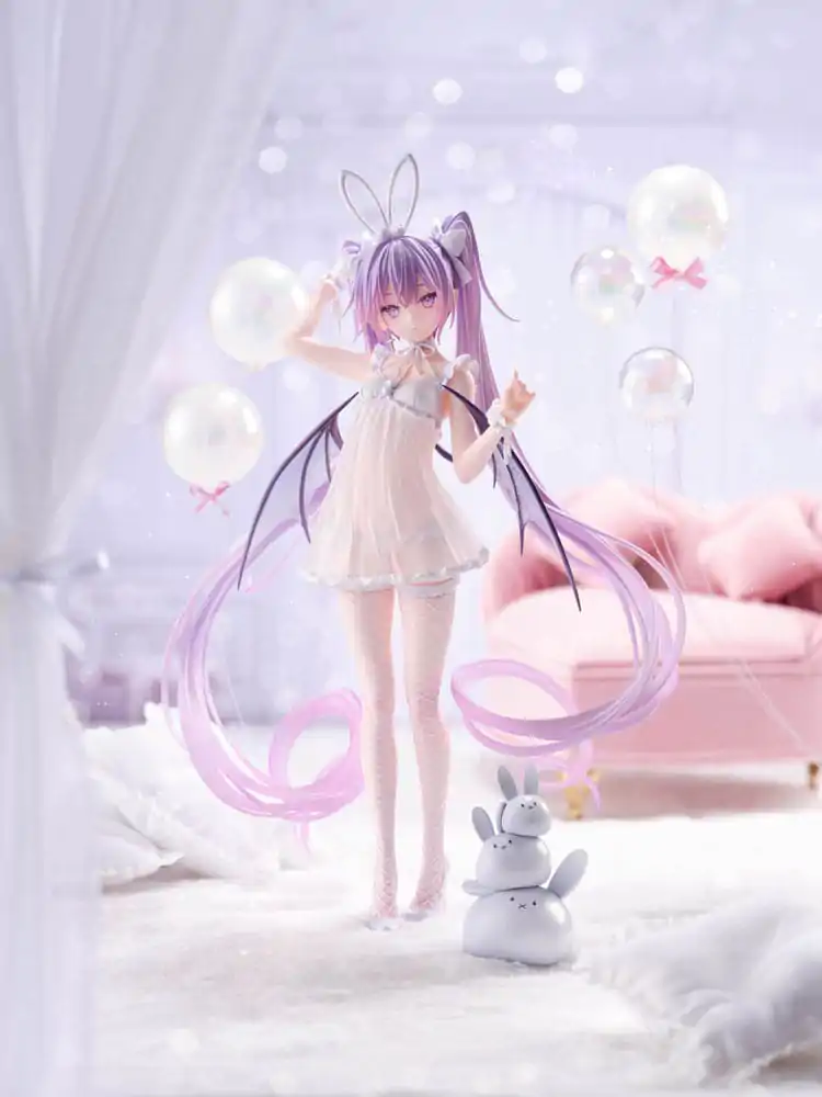 Rurudo Original Character PVC socha 1/7 Eve Usamimi Lingerie Ver. 27 cm fotografii produktu