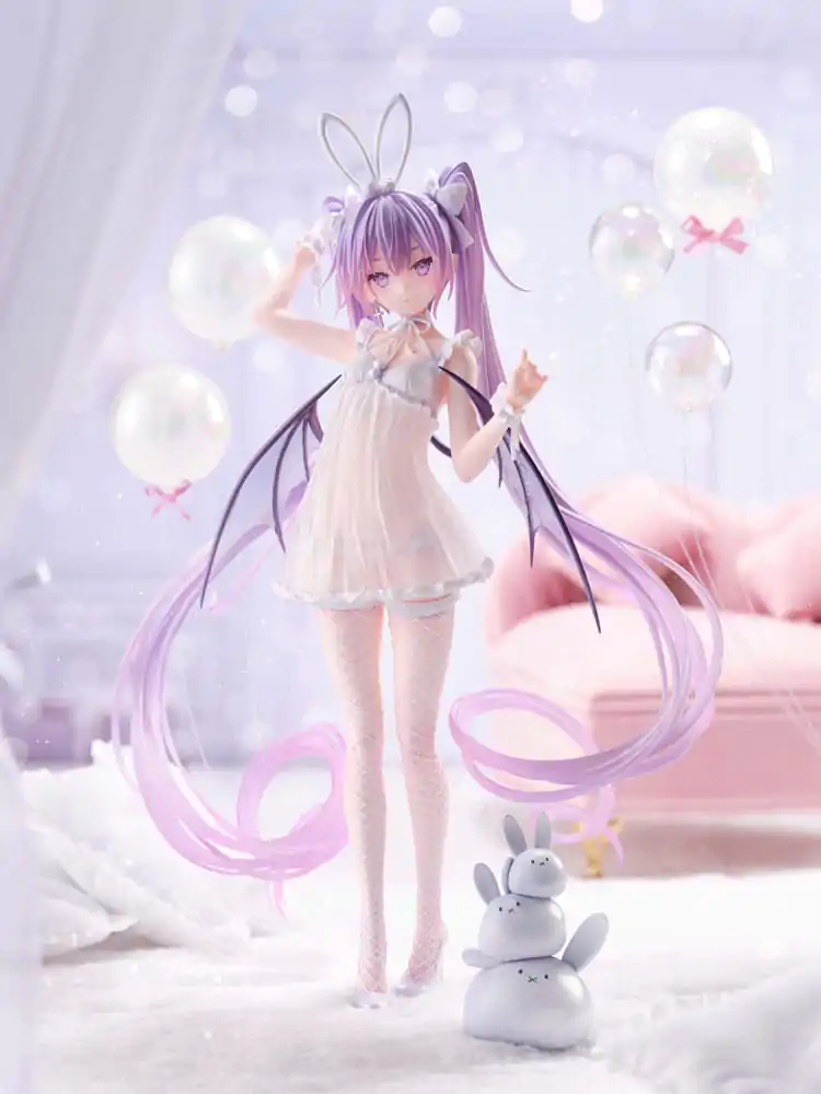 Rurudo Original Character PVC socha 1/7 Eve Usamimi Lingerie Ver. 27 cm fotografii produktu