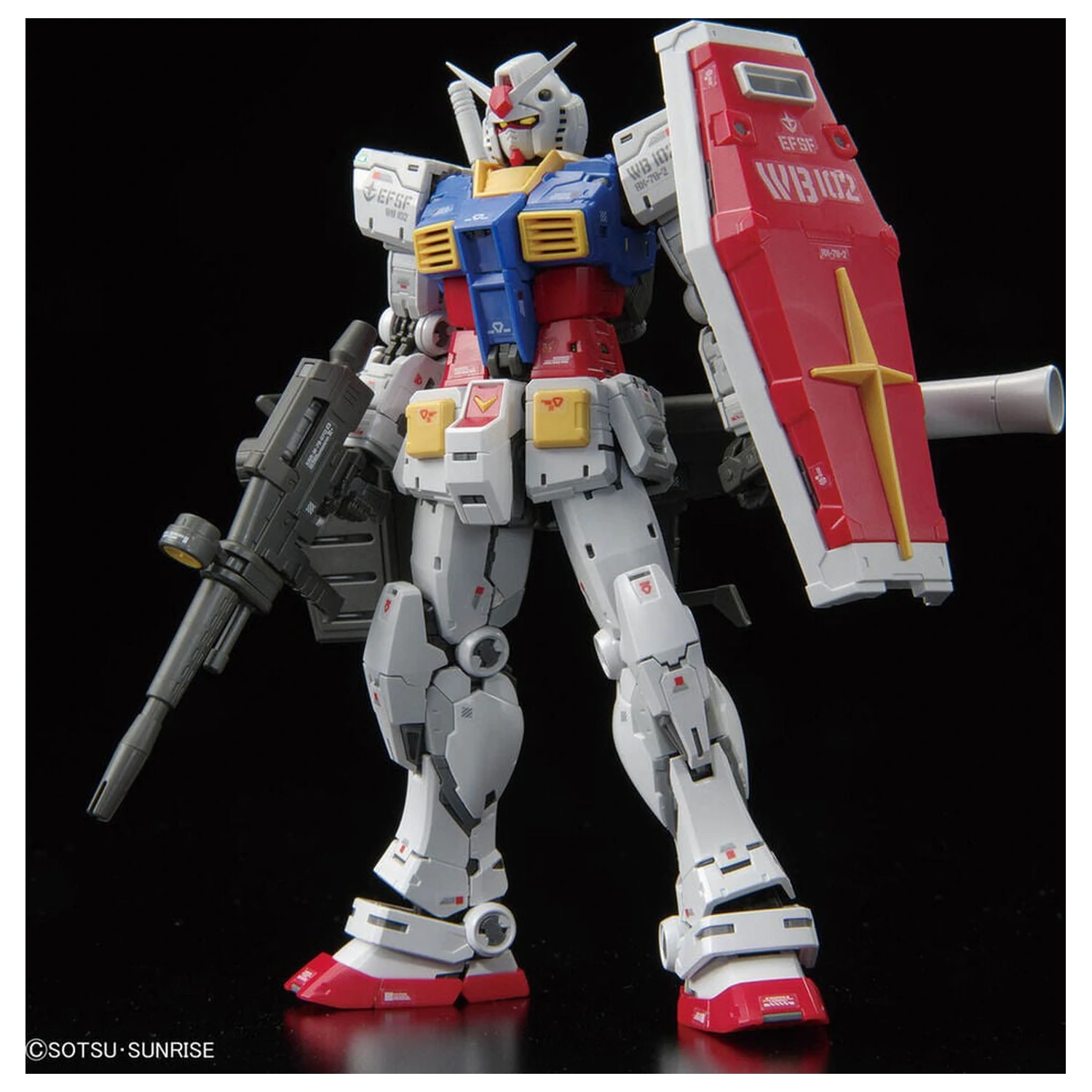 RX-78-2 Gundam Ver. 2.0 Sada modelu RG 1/144 fotografii produktu