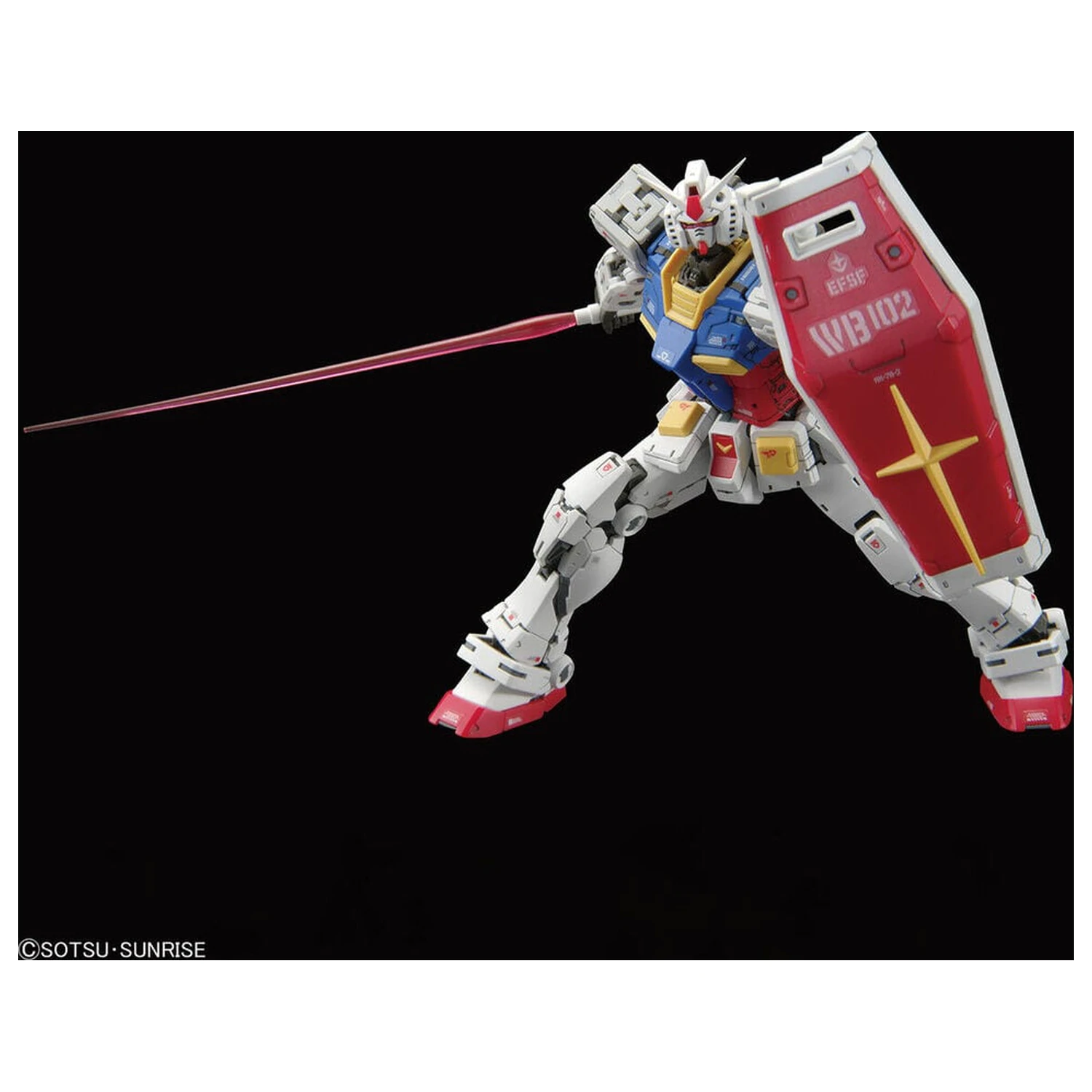 RX-78-2 Gundam Ver. 2.0 Sada modelu RG 1/144 fotografii produktu