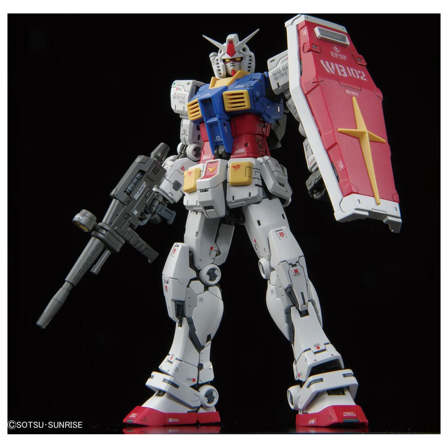 RX-78-2 Gundam Ver. 2.0 Sada modelu RG 1/144 fotografii produktu
