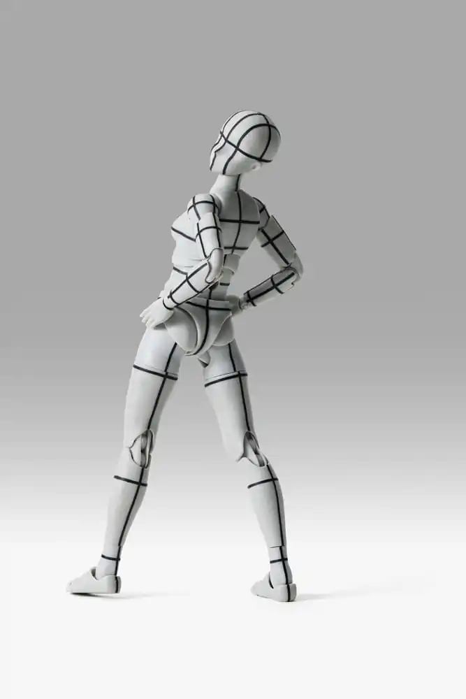 S.H.Figuarts Akční figurka Body-Chan Sports Edition Wire Frame (Gray Color Ver.) 15 cm fotografii produktu