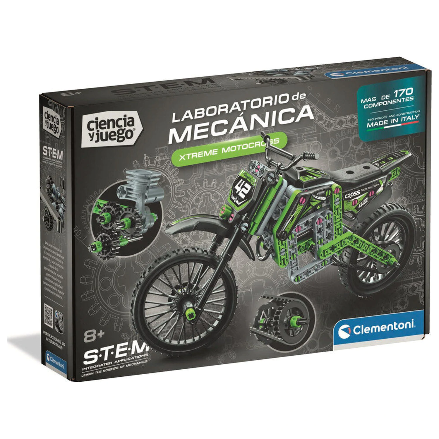 S.T.E.M Motokrosová Mechanická Laboratoř hra fotografii produktu