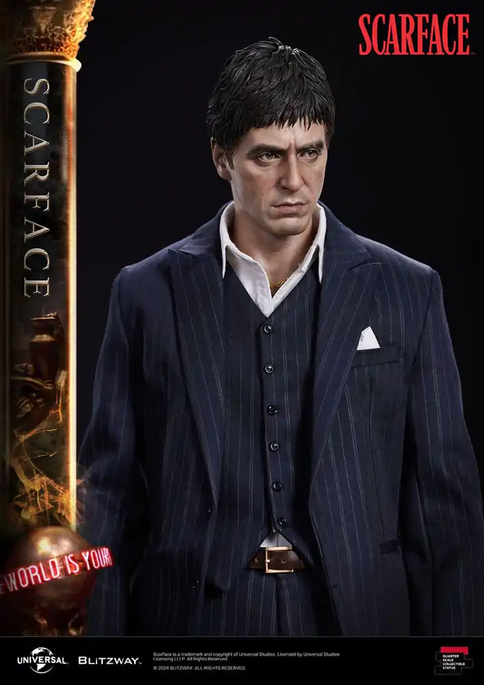 Scarface Superb Scale Statue 1/4 Tony Montana 53 cm Socha fotografii produktu