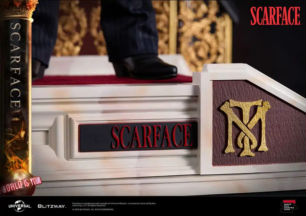 Scarface Superb Scale Statue 1/4 Tony Montana 53 cm Socha fotografii produktu