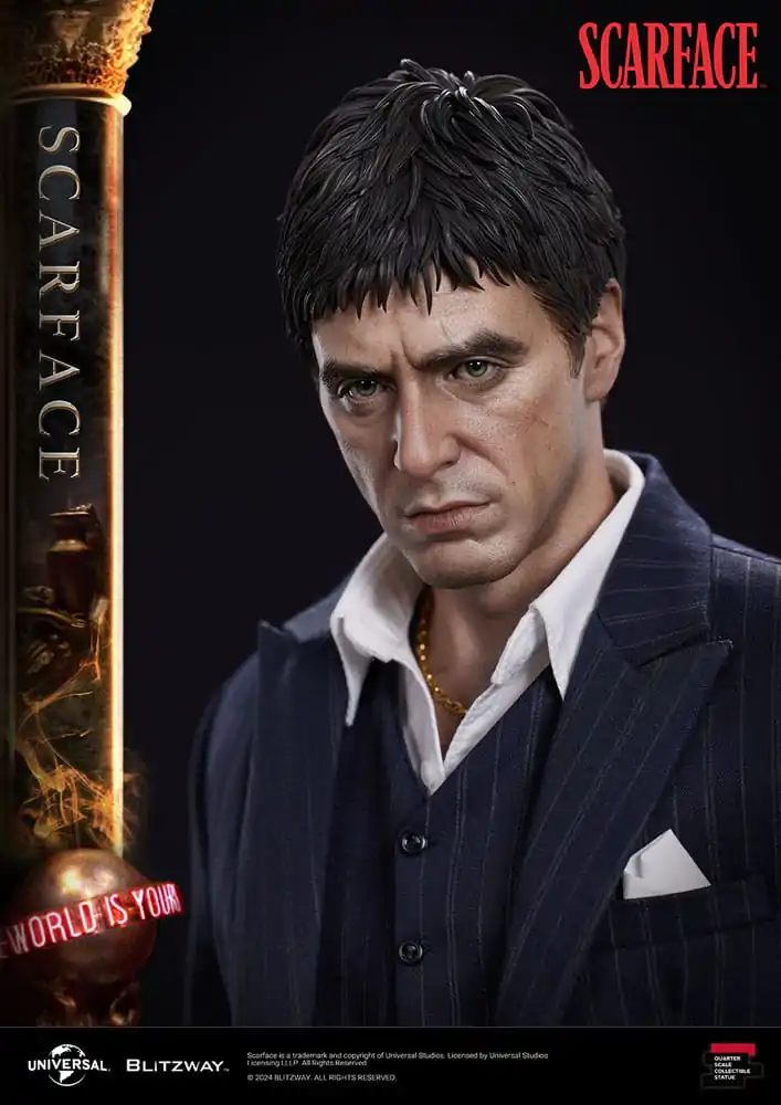 Scarface Superb Scale Statue 1/4 Tony Montana 53 cm Socha fotografii produktu