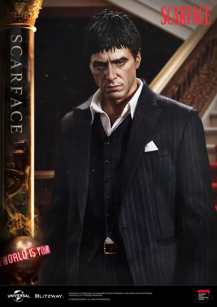 Scarface Superb Scale Statue 1/4 Tony Montana 53 cm Socha fotografii produktu