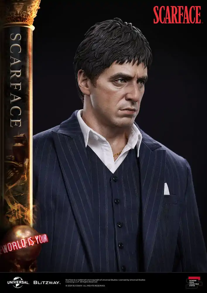 Scarface Superb Scale Statue 1/4 Tony Montana 53 cm Socha fotografii produktu