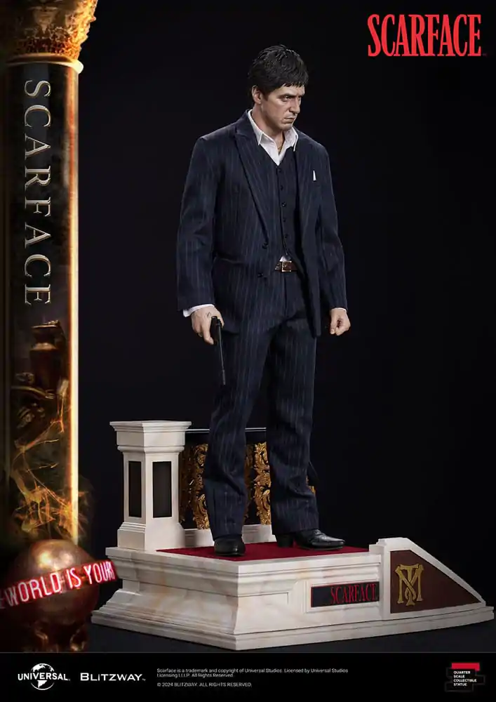 Scarface Superb Scale Statue 1/4 Tony Montana 53 cm Socha fotografii produktu