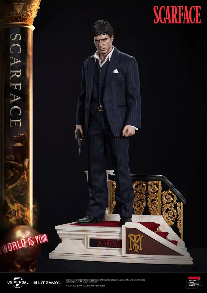 Scarface Superb Scale Statue 1/4 Tony Montana 53 cm Socha fotografii produktu