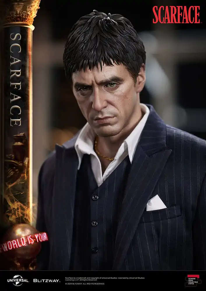 Scarface Superb Scale Statue 1/4 Tony Montana 53 cm Socha fotografii produktu