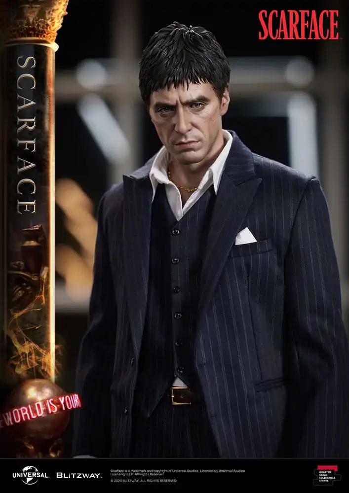 Scarface Superb Scale Statue 1/4 Tony Montana 53 cm Socha fotografii produktu