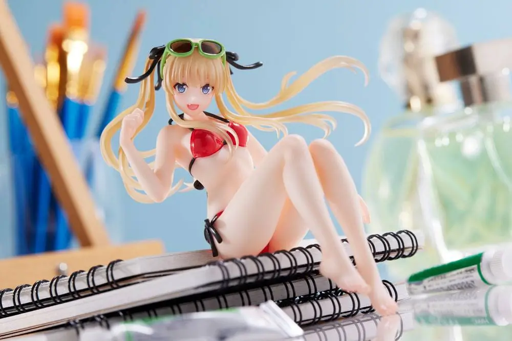 Saekano: How to Raise a Boring Girlfriend PVC Socha Aqua Float Girls Figurka Eriri Spencer Sawamura fotografii produktu