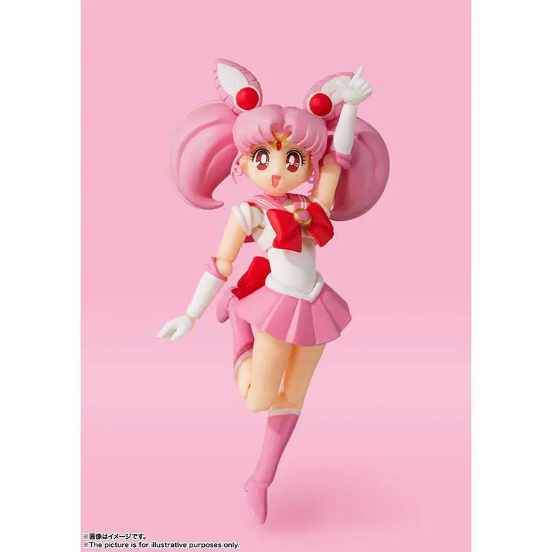 Sailor Moon S.H. Figuarts akční figurka Sailor Chibi Moon Animation Color Edition 10 cm fotografii produktu