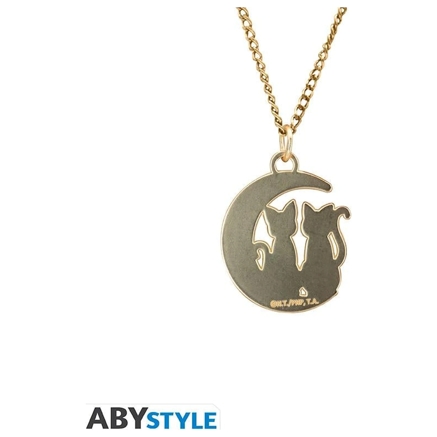 Sailor Moon Cats on the Moon náhrdelník s medailonkem fotografii produktu