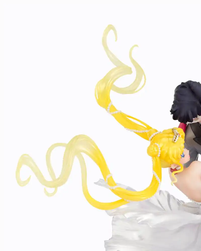 Sailor Moon FiguartsZERO Chouette PVC Socha Usagi & Tuxedo Mask Moonlight Glow Edition 24 cm fotografii produktu
