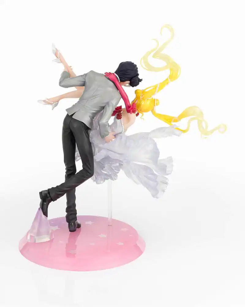 Sailor Moon FiguartsZERO Chouette PVC Socha Usagi & Tuxedo Mask Moonlight Glow Edition 24 cm fotografii produktu