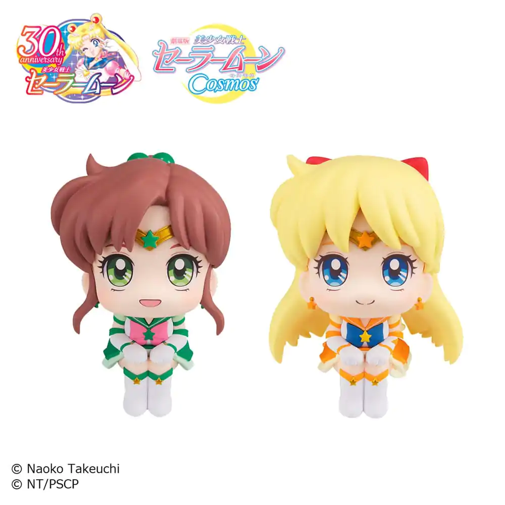 Sailor Moon Look Up PVC soška Eternal Sailor Jupiter & Eternal Sailor Venus 11 cm fotografii produktu