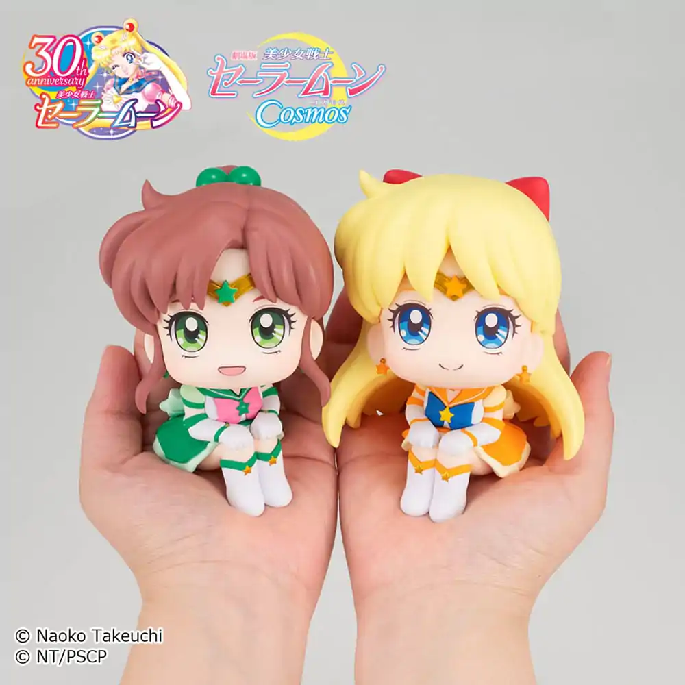 Sailor Moon Look Up PVC soška Eternal Sailor Jupiter & Eternal Sailor Venus 11 cm fotografii produktu