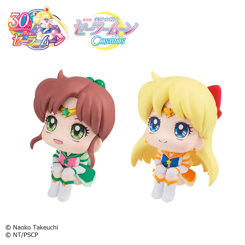 Sailor Moon Look Up PVC soška Eternal Sailor Jupiter & Eternal Sailor Venus 11 cm fotografii produktu