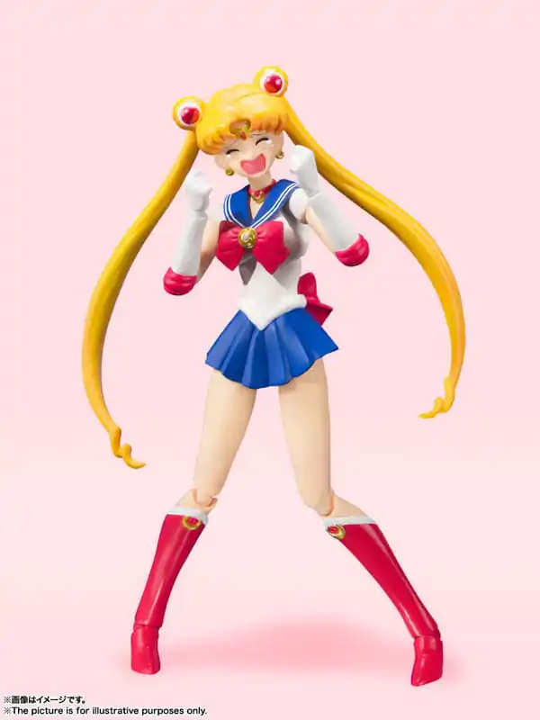 Sailor Moon S.H. Figuarts akční figurka Sailor Moon Animation Color Edition 14 cm fotografii produktu