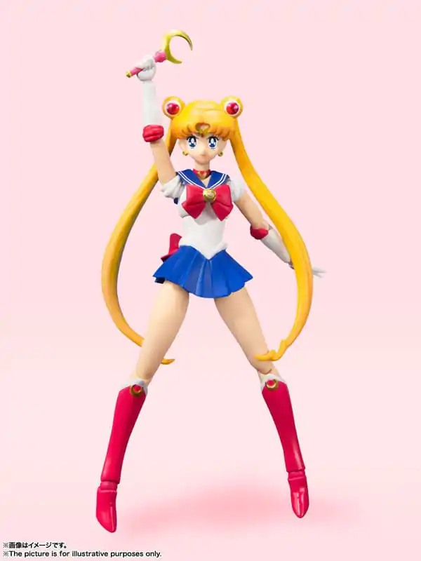 Sailor Moon S.H. Figuarts akční figurka Sailor Moon Animation Color Edition 14 cm fotografii produktu