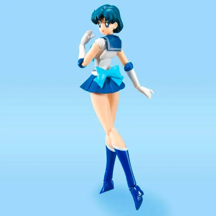 Sailor Moon S.H. Figuarts akční figurka Sailor Mercury Animation Color Edition 14 cm fotografii produktu