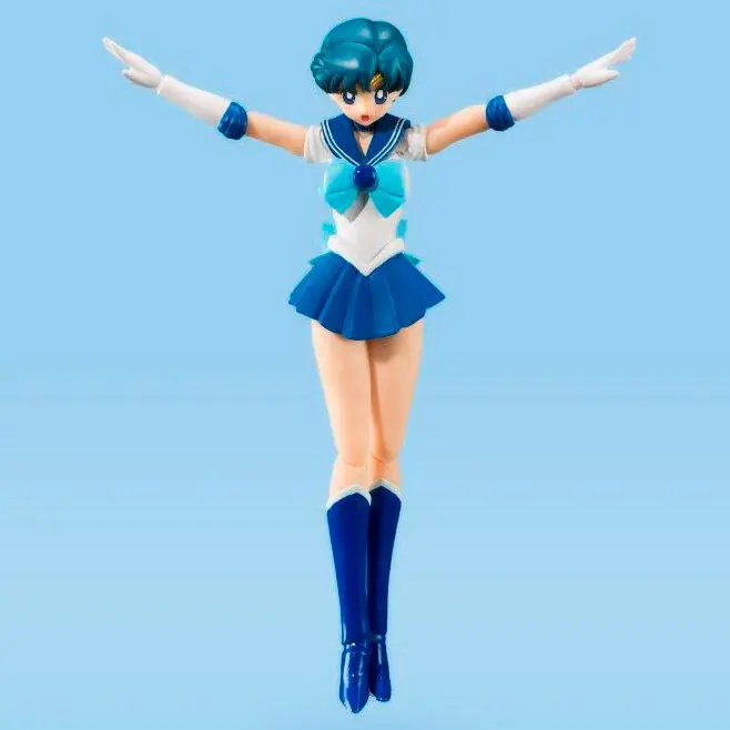 Sailor Moon S.H. Figuarts akční figurka Sailor Mercury Animation Color Edition 14 cm fotografii produktu