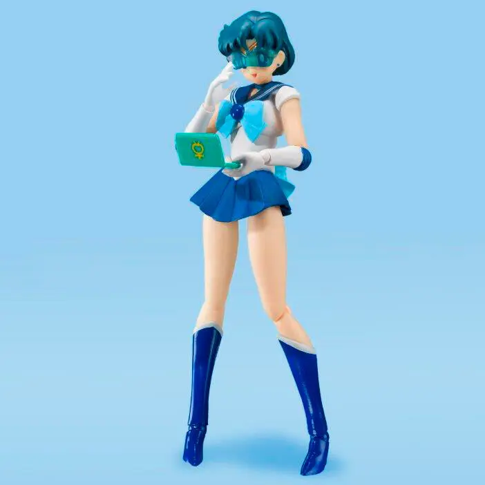 Sailor Moon S.H. Figuarts akční figurka Sailor Mercury Animation Color Edition 14 cm fotografii produktu