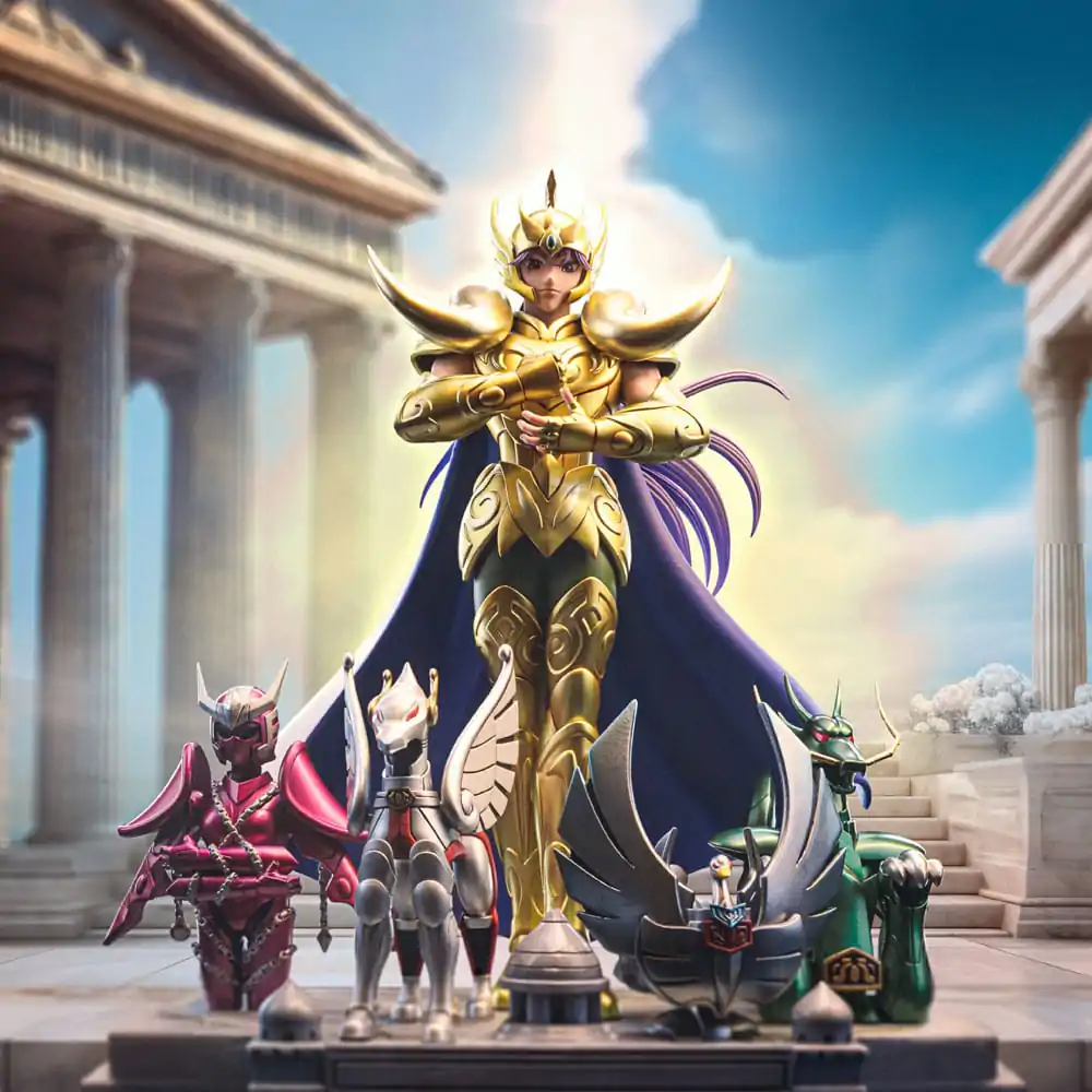 Saint Seiya Art Scale Socha 1/10 Aries Mu Deluxe 27 cm fotografii produktu