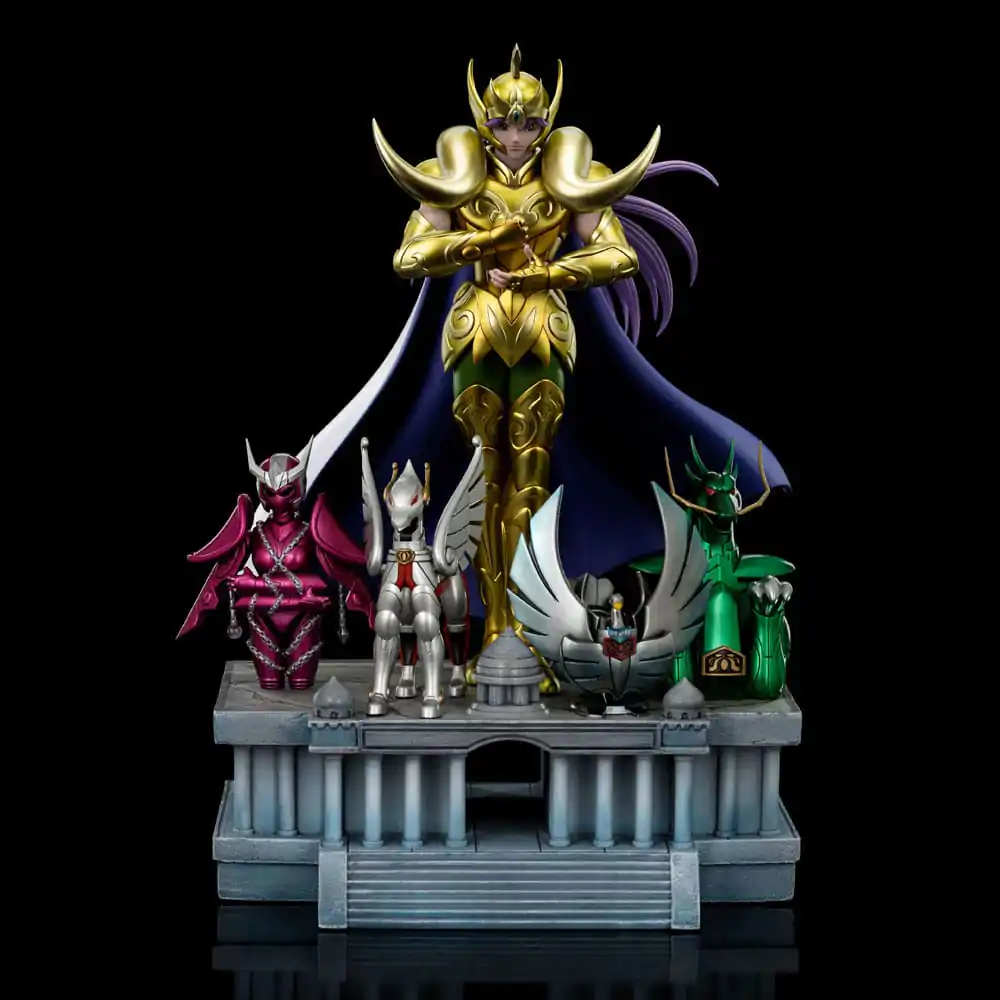 Saint Seiya Art Scale Socha 1/10 Aries Mu Deluxe 27 cm fotografii produktu