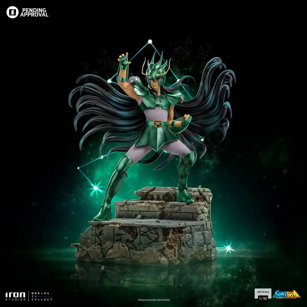 Saint Seiya Art Scale Socha 1/10 Dragon Shiryu 24 cm fotografii produktu