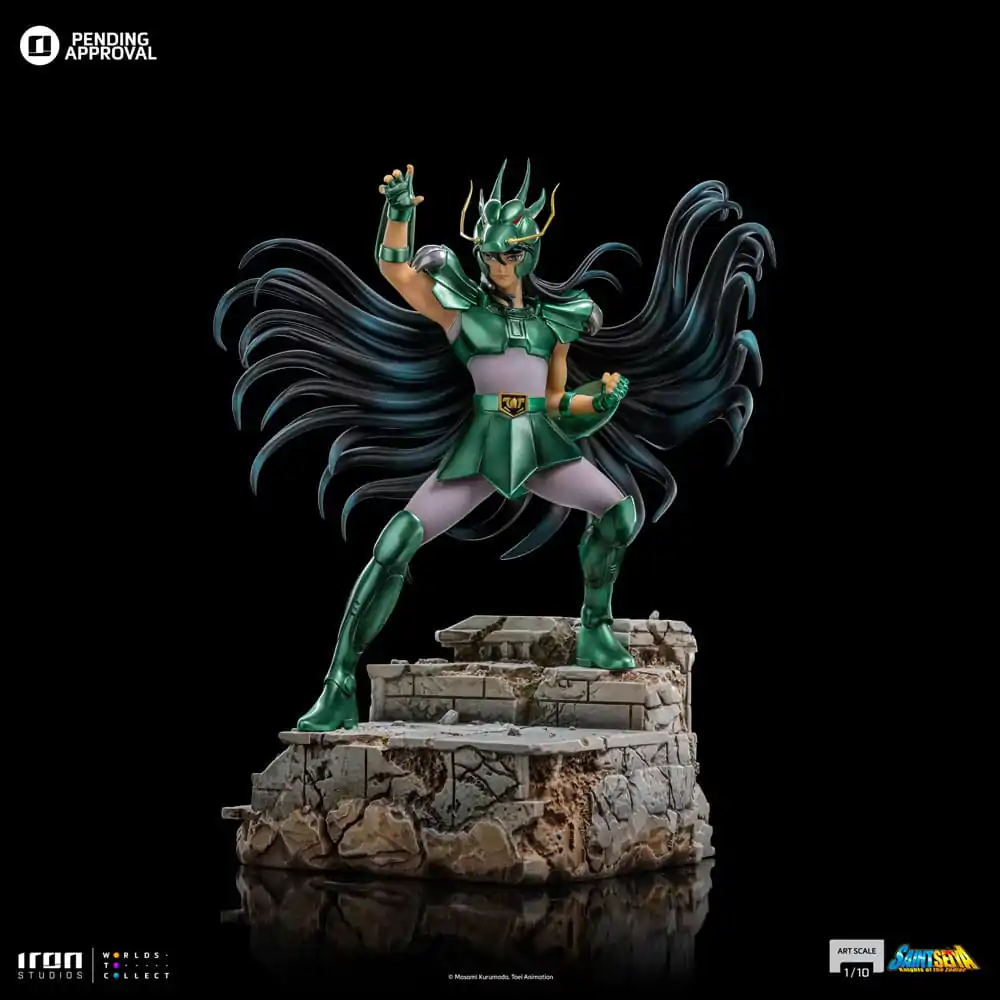 Saint Seiya Art Scale Socha 1/10 Dragon Shiryu 24 cm fotografii produktu