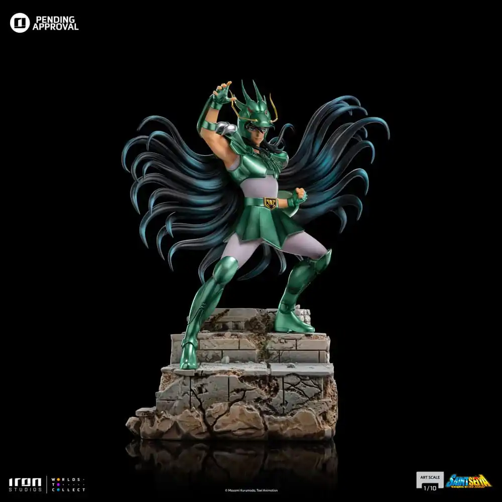 Saint Seiya Art Scale Socha 1/10 Dragon Shiryu 24 cm fotografii produktu