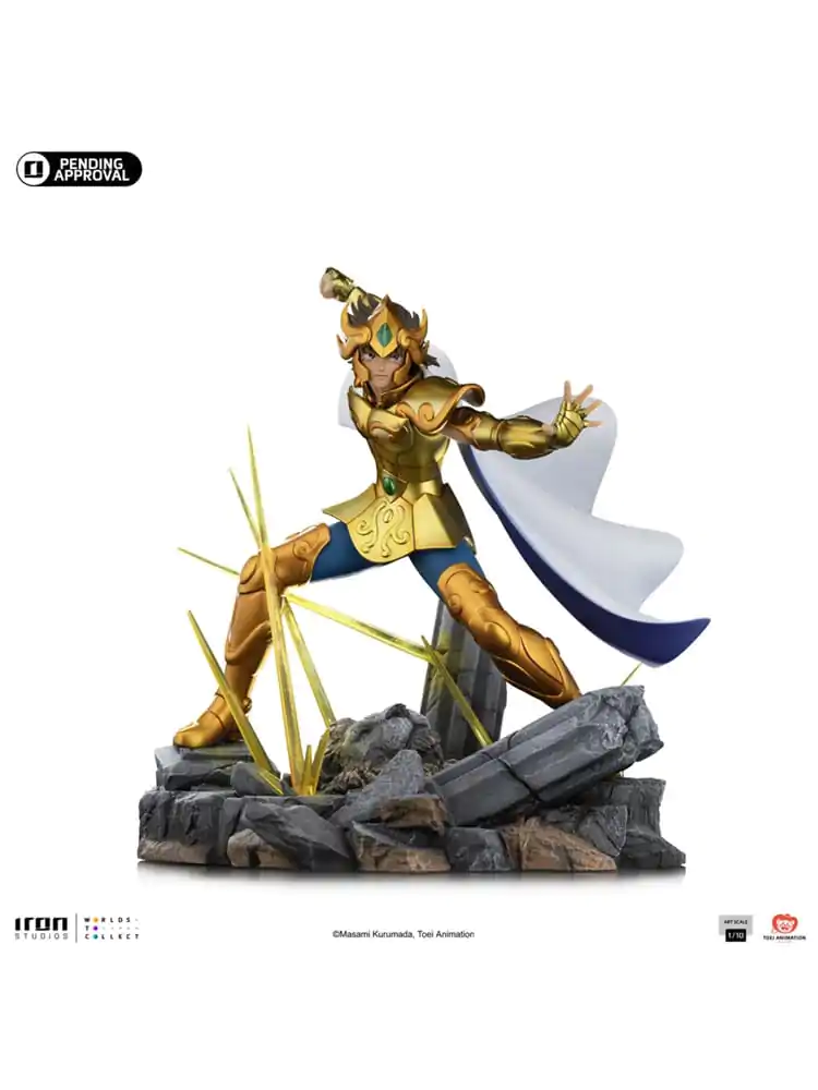 Saint Seiya Art Scale Socha 1/10 Leo Aiolia 24 cm fotografii produktu