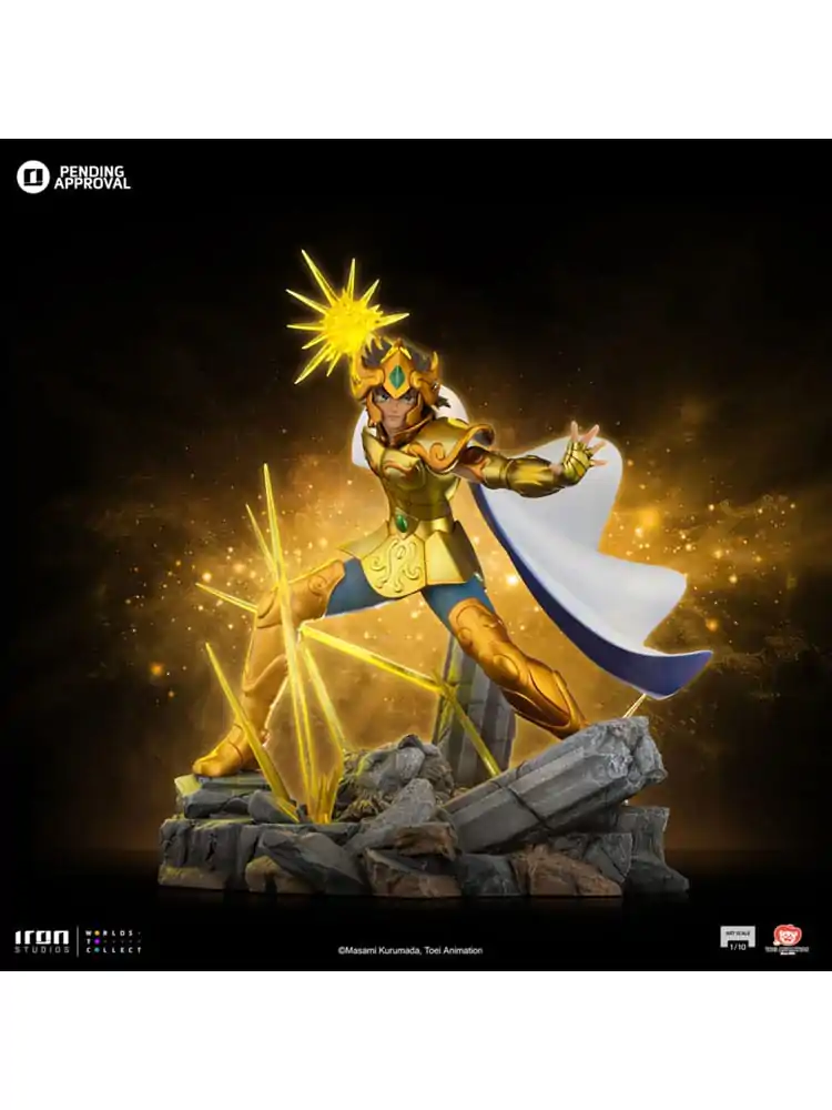 Saint Seiya Art Scale Socha 1/10 Leo Aiolia 24 cm fotografii produktu