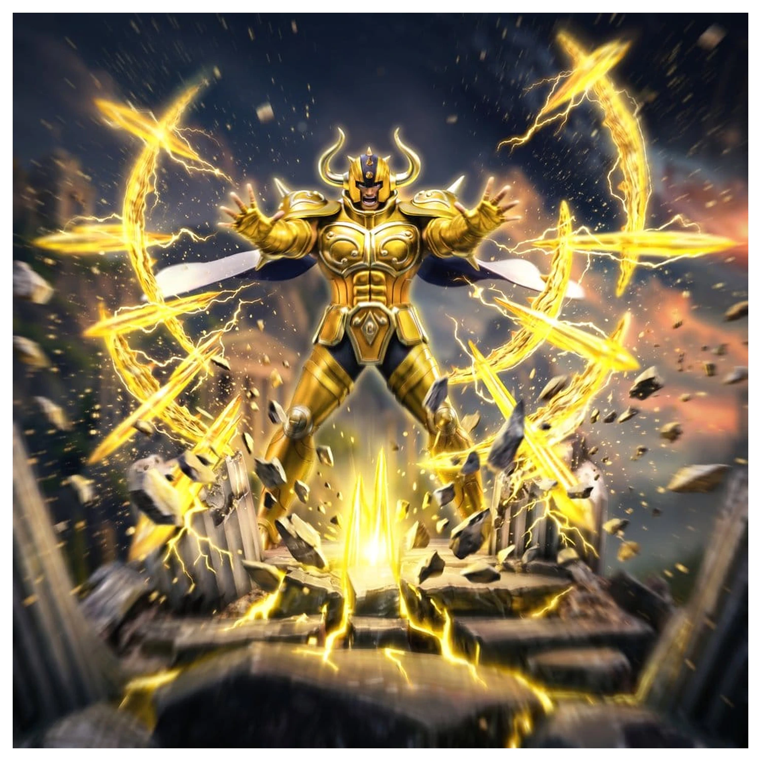 Saint Seiya Art Scale Socha 1/10 Taurus Aldebaran 30 cm fotografii produktu