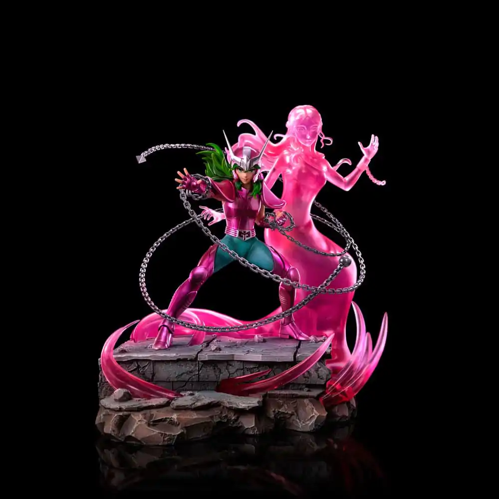 Saint Seiya Deluxe Umělecká Měřítková Socha 1/10 Andromeda Shun 23 cm fotografii produktu