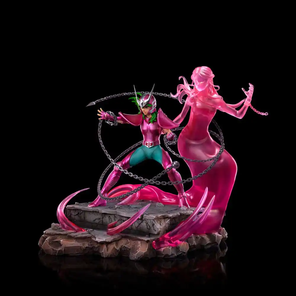 Saint Seiya Deluxe Umělecká Měřítková Socha 1/10 Andromeda Shun 23 cm fotografii produktu