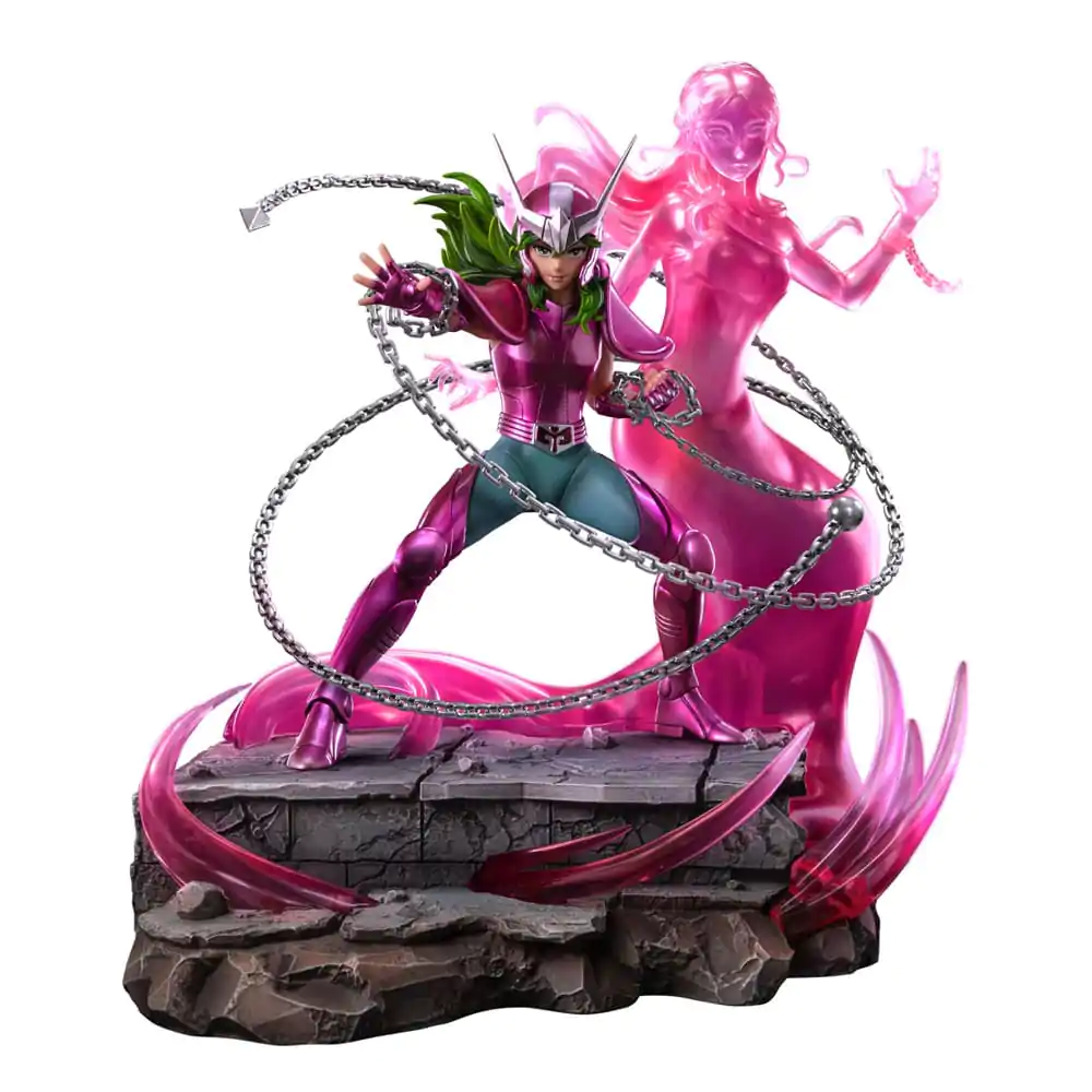 Saint Seiya Deluxe Umělecká Měřítková Socha 1/10 Andromeda Shun 23 cm fotografii produktu