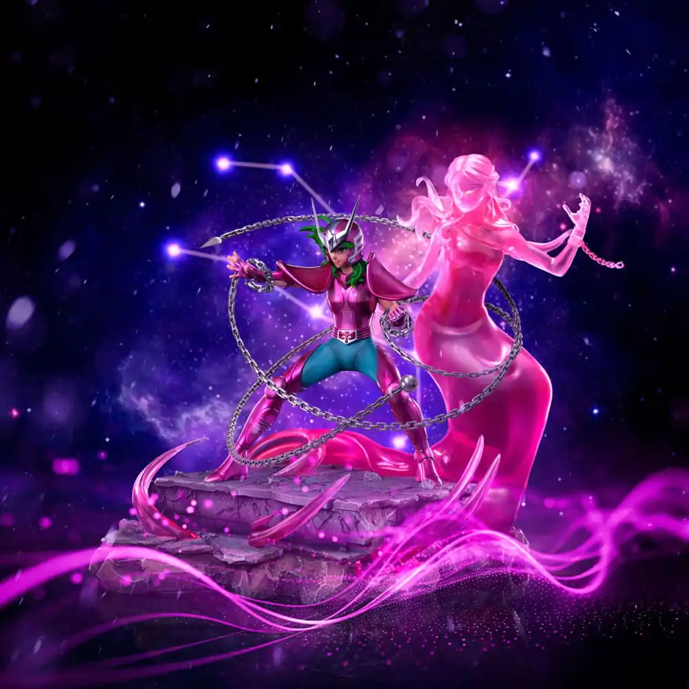 Saint Seiya Deluxe Umělecká Měřítková Socha 1/10 Andromeda Shun 23 cm fotografii produktu