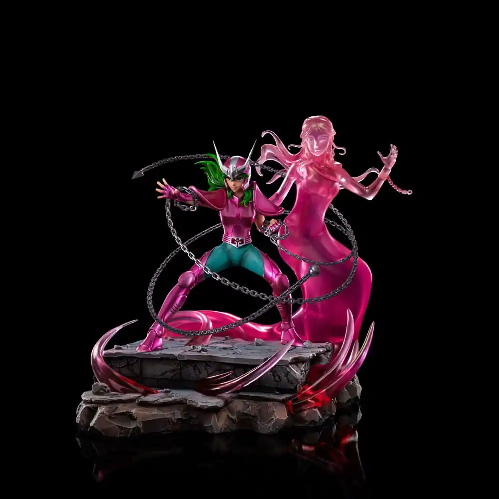 Saint Seiya Deluxe Umělecká Měřítková Socha 1/10 Andromeda Shun 23 cm fotografii produktu