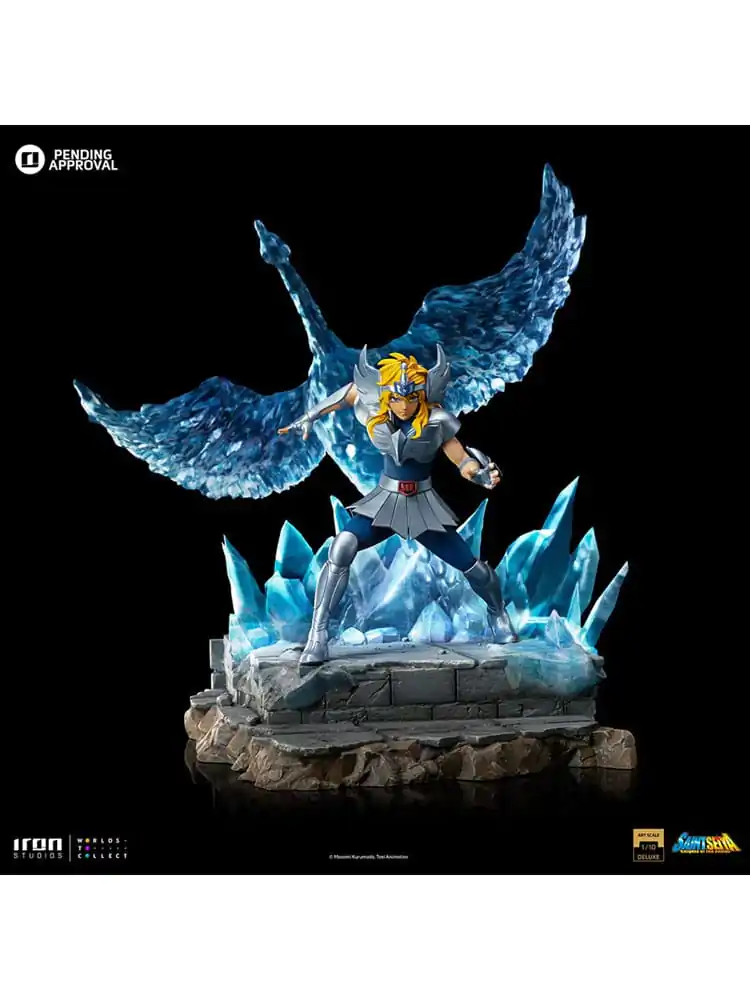 Saint Seiya Deluxe BDS Art Scale Socha 1/10 Cygnus Hyoga 27 cm fotografii produktu