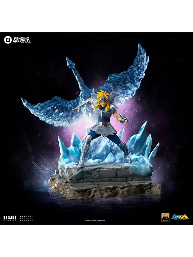 Saint Seiya Deluxe BDS Art Scale Socha 1/10 Cygnus Hyoga 27 cm fotografii produktu