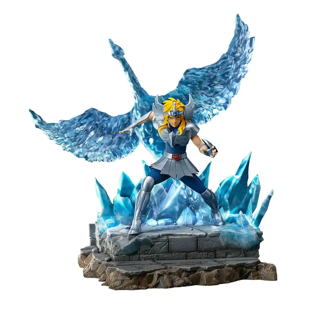 Saint Seiya Deluxe BDS Art Scale Socha 1/10 Cygnus Hyoga 27 cm fotografii produktu